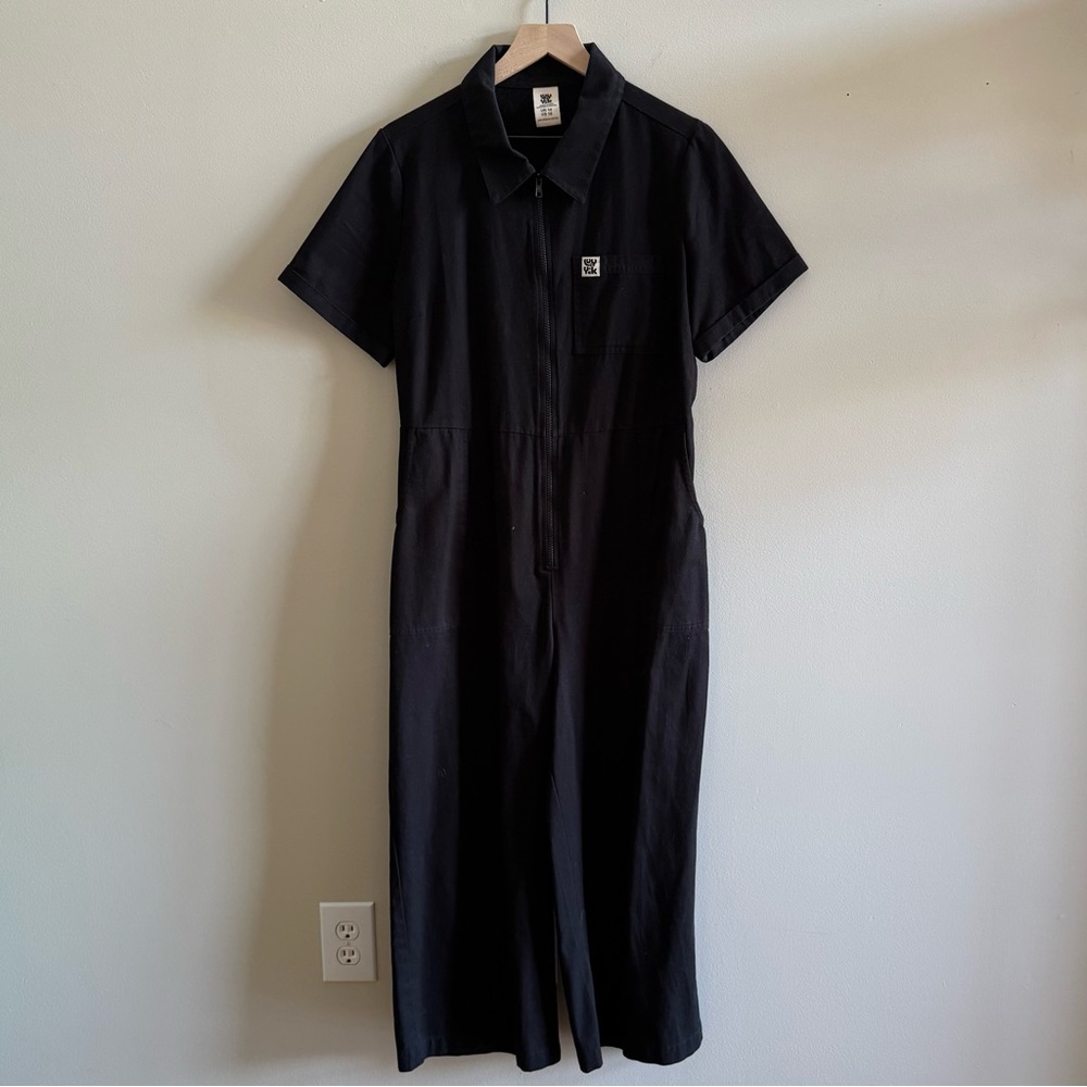 Lucy & Yak Ragan Short Sleeve Jumpsuit